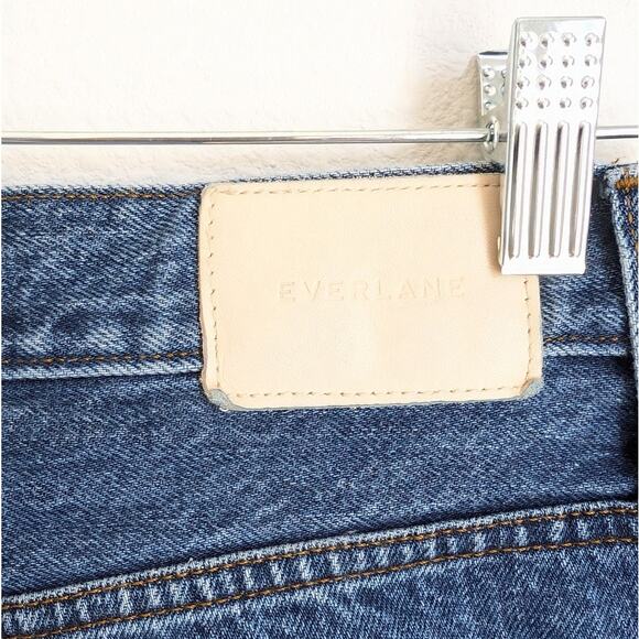 Everlane Blue Denim The ’90s Cheeky Jean Mid-rise Ankle Jeans, size 28 - Picture 5 of 9